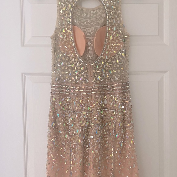 Blinged out Cocktail-Special Occasion / homecoming Dress by Blush size 6 - Picture 8 of 9